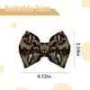 Leopard Hair Bows for Toddlers 2-4 Years Sparkly Hair Bow