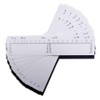 CHOOSE-IT Eyebrow Stencil Disposable Eyebrow Shaper Kit - 50PC Transparent
