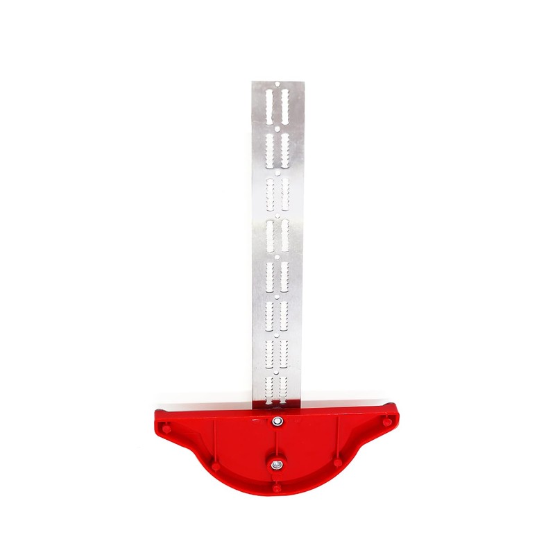 WEITARI Woodworkers Edge Ruler, Thickness 1.5mm Protractor Angle Finder Woodworking