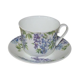 Roy Kirkham Wysteria Breakfast Cup and Saucer