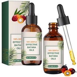 2PC Aceite para el cabello Batana, aceite para el cuidado del cabello 100% natural, nutre el cabello, mejora las puntas abiertas y la caída del cabello para hombres y mujeres