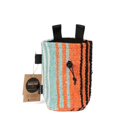 STATIC Chalk Bag | TRAVELER SERIES | chalk bag for climbing bouldering (Orange/Mint)