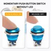 STARELO 16MM 5/8" Momentary Push Button Switch High Round 250V