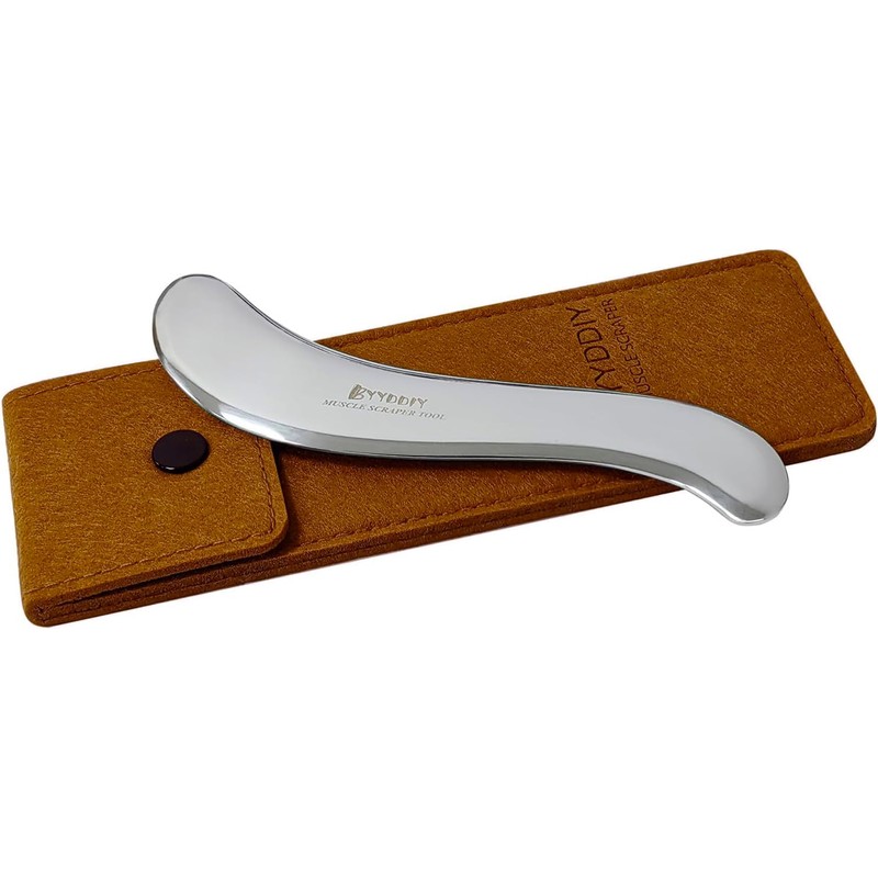BYYDDIY Stainless Steel Gua Sha Muscle Scraper Tool,Scar Tissue Tool