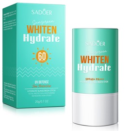 Dufuso Sun Stick SPF 60, Sonnencreme Stick Gesicht, Wasserfeste Surf Sunscreen mit Shea Butter und Vitamin E, Mineralischer UV Filter, Für Kinder & Erwachsene