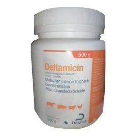 Deltamicín Multivitamínico Para Aves, Lechones ** 500 Gr. **