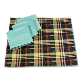 Sofnit 300 Washable Underpad, Tartan Plaid, 18x24 in., Each