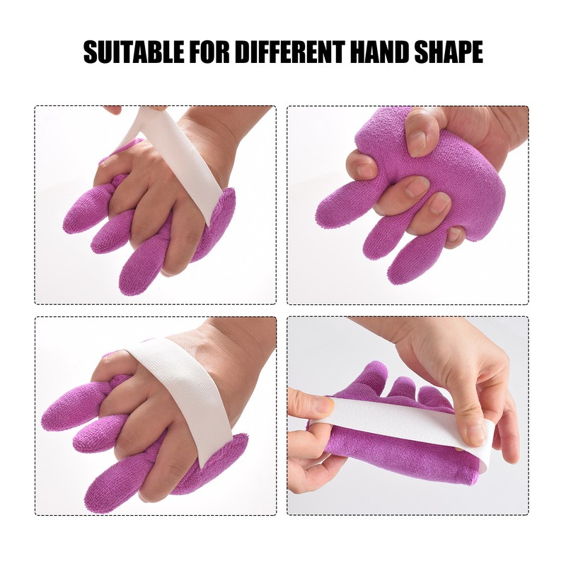 Finger Contracture Cushion Finger Separator Elastic Band Hand Finger Aid