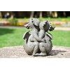 MC Garden Dragon Figurine Cuddly Small Fantasy Figure Decorative Dragon