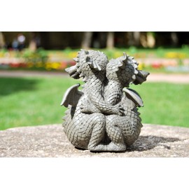MC Garden Dragon Figurine Cuddly Small Fantasy Figure Decorative Dragon Garden
