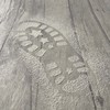 2 Pack Santa Footprint Stencils - Durable Reusable Plastic for