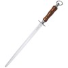 KINTIF Honing Steel 12 inch Sharpening Steel, Professional Knife Sharpener,