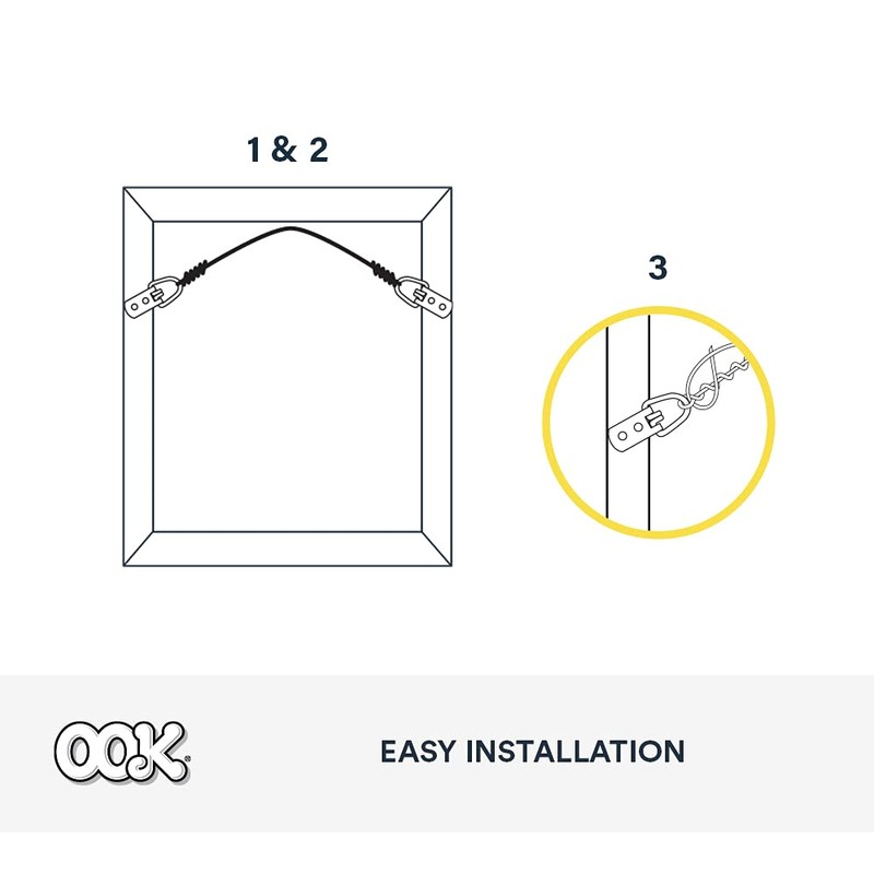 9' Hanging Wire Size: 100 lbs