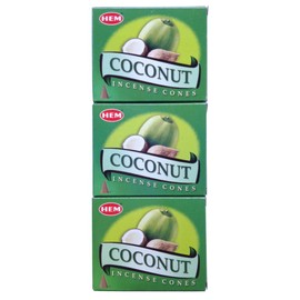 HEM Coconut Cone Set of 3