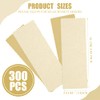 Loopeer 300 Pcs Muslin Wax Strips Hair Removal Cotton Cloth,4