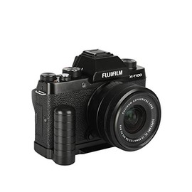 WEPOTO GP-XT100 Tripod Quick Release L Plate Metal Bracket Camera Hand Grip For Fuji X-T100