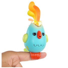 Fingerlings Sweet Tweets Interactive Bird: Lionel, Record & Play Secret Messages, 40+ Sounds & Reactions, Blue