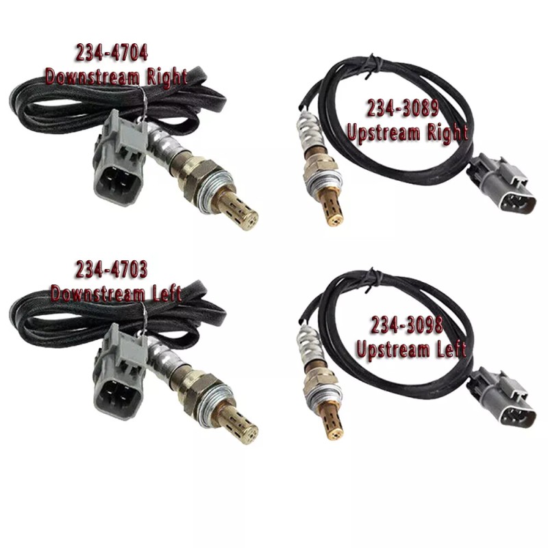 REACH 4pcs Oxygen Sensor For 2000-2003 Nissan Xterra Frontier Pickup