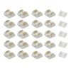 Biantie La 3-Pin 12mm COB LED Strip Connector Kit for