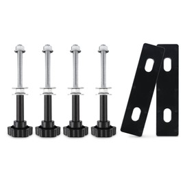 Recovery Tracks Boards Mounting Pins Set 4PCS Kit for Mount Board Traction on The Roof Rack and Bars of Off-Road Car, Automotive, SUV, Truck