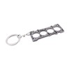 BlackStuff Carbon Fibre Keyring Head Gasket Compatible with MX5 Miata