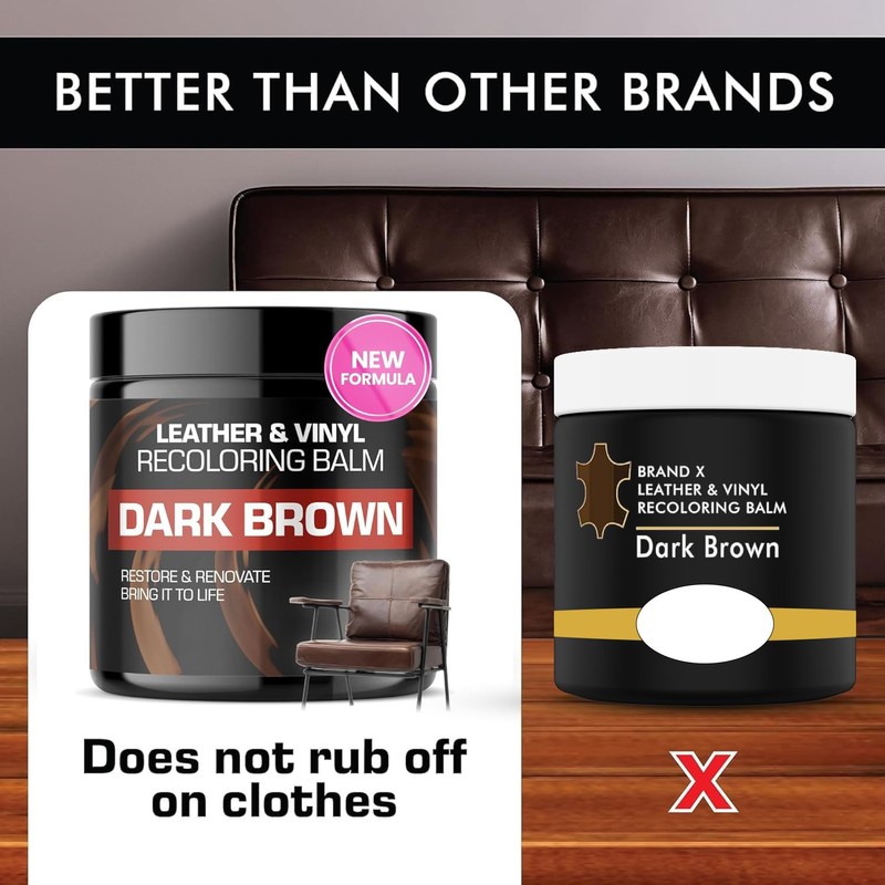 FORTIVO Leather and Vinyl Recoloring Balm Maroon