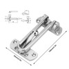 4 Pcs Swing Bar Lock Zinc Alloy Extra Thick Arm