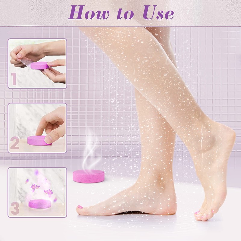 18 Pack Shower Steamers Aromatherapy - Christmas Day, Birthday Gifts