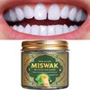 2PCS Miswak Tooth Powder, Oral Care, Herbal Whitening Toothpaste, Supports