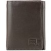 ID Stronghold Men's Leather Trifold Wallet - RFID Blocking -