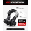 DAYDOOR D Ring Shackles with Snatch Block, 45,000Lbs Break Strength