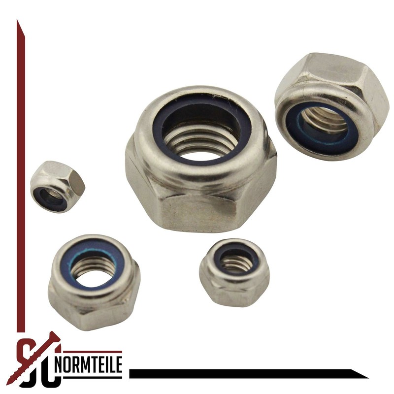 Locking Nuts (Standard Design) - M10 - (Pack of 10)