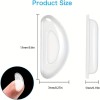 Unbranded 10pcs Soft Gel Anti-Slip Nose Pads, High Air Cavity,