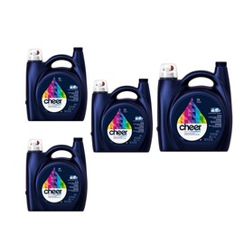 Cheer HE Liquid Laundry Detergent, 96 Loads 150 oz 4 Pack