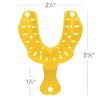 Practicon Disposable Edentulous Impression Trays, Small Lower, Pack of 12