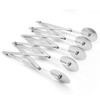5 Wheels Stainless Steel Dough Cutter, Adjustable Dough Cutter for
