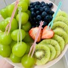 150 Pcs Disposable Plastic Forks Beautiful Mini Fruit Forks Bistro