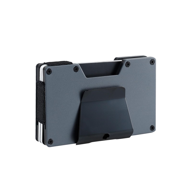 Exact Fit Men's Wallet, Grey, One Size