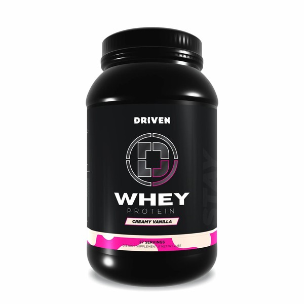 Driven WHEY- Grass Fed Whey Protein Powder: Delicious, Clean Protein