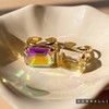 Sorrelli Kathleen Statement Ring – Emerald-Cut Candy Gem Crystal on