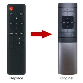 RC1000W Replacement Remote fit for Edifier Hi-Fi Soundbar System 2.0 Bookshelf Speakers S1000W