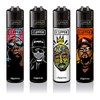 Clipper Classic Large Lighters Set of 4 Model: (Hip Hop