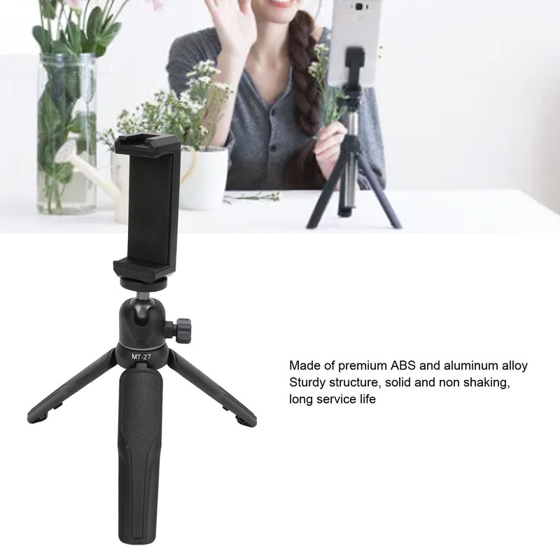 Camera Tripod Aluminum Alloy ABS 360 Degree Panoramic Portable Desktop