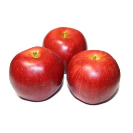 GuCra Apples Lifelike Model Set of 3 Food Sample Fruit Models (Fuji EX)