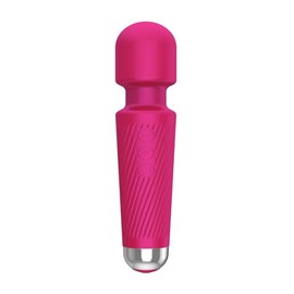 AmeMakye Mini Upgraded Rechargeable Handheld Waterproof Massager,Electric Portable Back Massager for Back Neck Shoulder Body,Light Rose