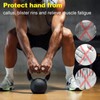 AEIKINISIS Ergonomic Anti-Slip Weightlifting Grip Pads,Secured Finger Clip Gym Hand