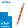 Gok Gas Hose Camping Stove Grill Cool Box Hose Lights