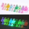 XineYuor Easter Bunny Figures, 28 Pieces Mini Rabbit Figures, Miniature