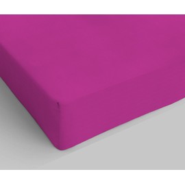 Max Color Ki-Osa by Matteo Bosio Double Fitted Sheet, 170 x 200 cm, Fuchsia