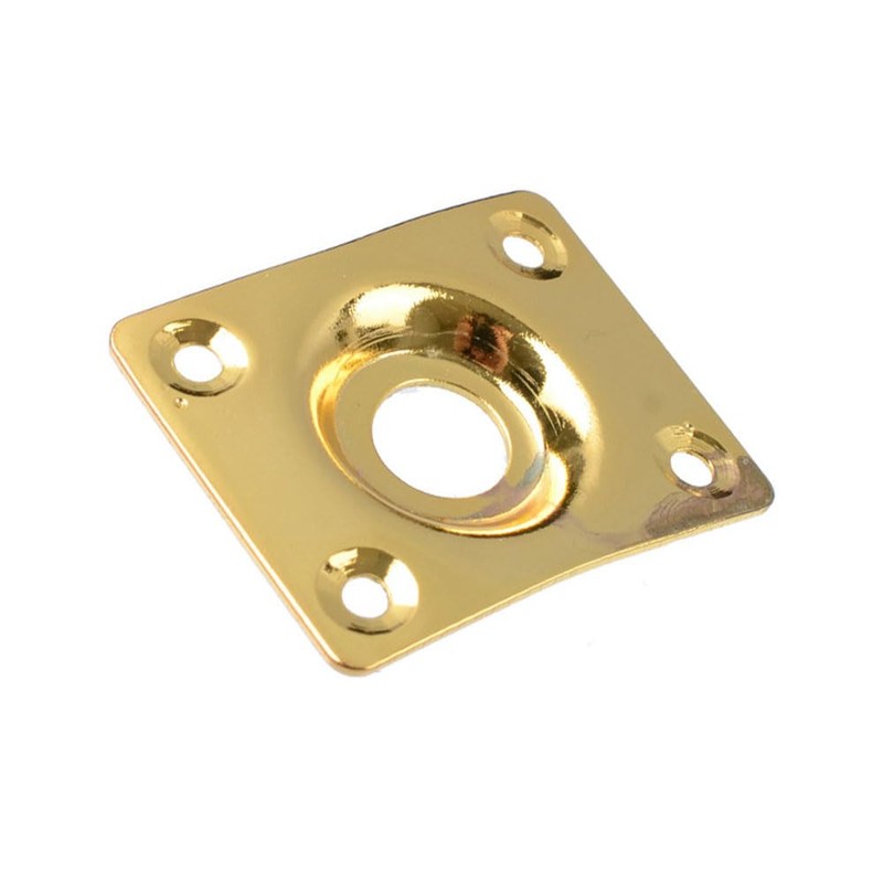 Guitar Output Jack Plate 1/4 Inch 9.2mm Rectangle Jack Reinforcement